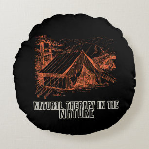 Natural therapy in the Nature Round Cushion