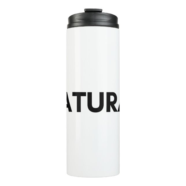 natural thermal tumbler (Front)