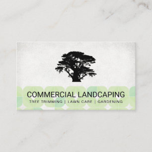 Natural   Tree   Gardening   Landscaping Business Card
