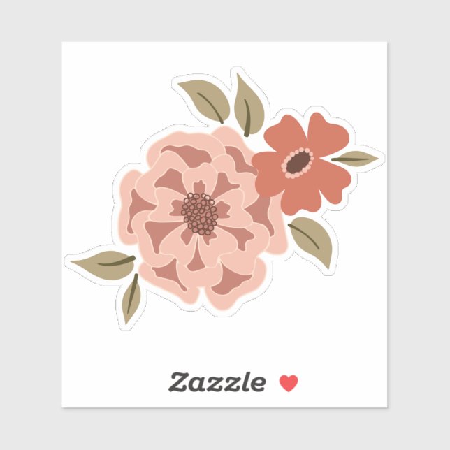 Natural Viney Floral Green Vines Motif (Sheet)