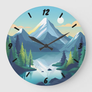  Natural Wall Clock