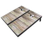 Natural Weathered Wood Boards with Rustic Patina