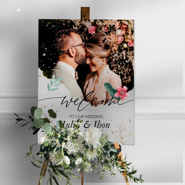 Natural Welcome Wedding Poster (Creator Uploaded)