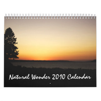 Natural Wonder 2010 Calendar