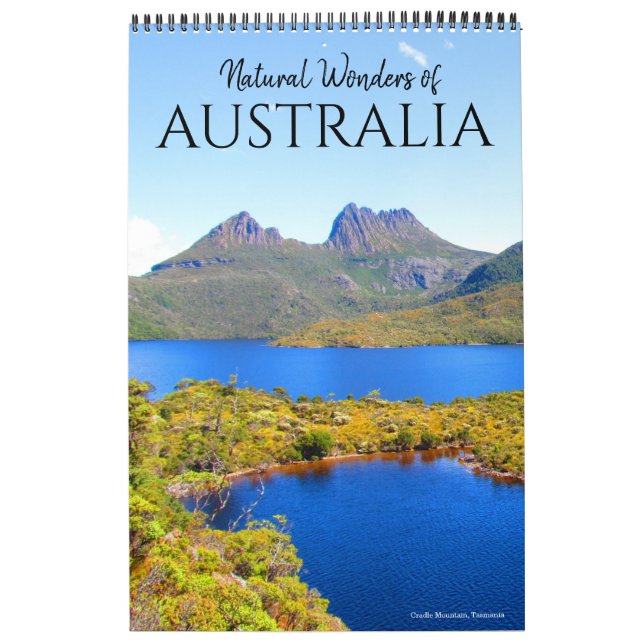 natural wonders australia 2026 calendar (Cover)
