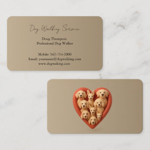 Natural Wood Business Card Background