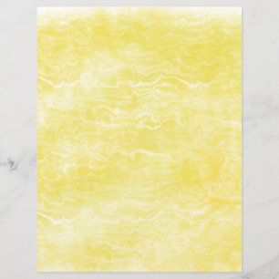 Natural Yellow Marble Scrapbooking Paper