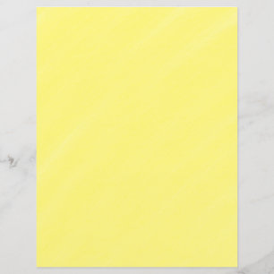 Natural Yellow Watercolor Scrapbooking Paper