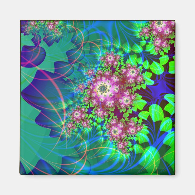 naturalism: detail square magnet (Front)