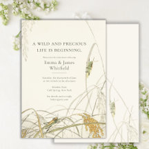 Naturalist Grasshopper Botanical Baby Shower