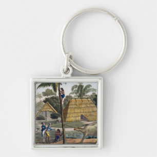 Naturalists question natives near Kupang, Timor, p Key Ring