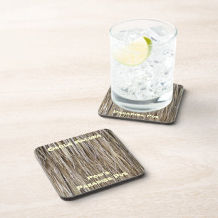 Naturally Cool Surfaces_Palm Tree Hair_Hula Skirt Coaster