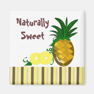 Naturally Sweet Pineapple Magnet