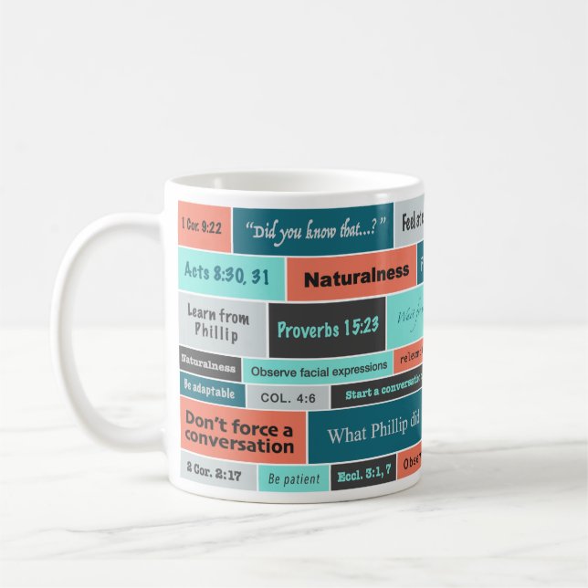 Naturalness JW Love People & Make Disciples Mug (Left)