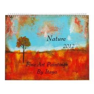 Nature 2012 Huge Calendar Fine Art Paintings