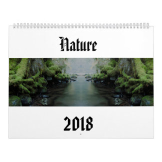 Nature 2018 calendar