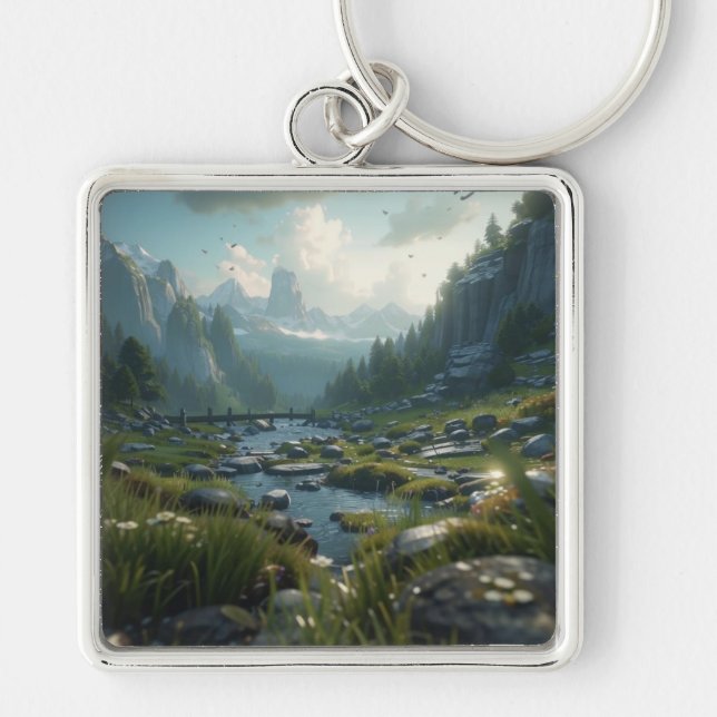 Nature 21. key ring (Front)