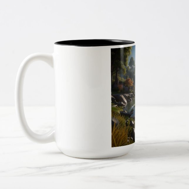 Nature 9. Two-Tone coffee mug (Left)