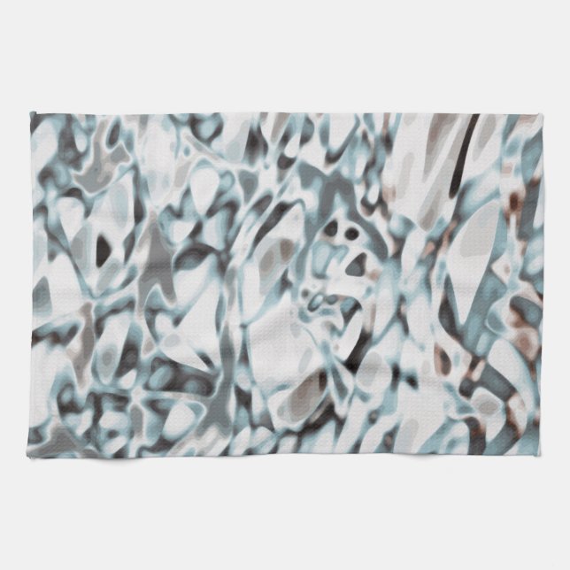 Nature Abstract Art  Tea Towel (Horizontal)