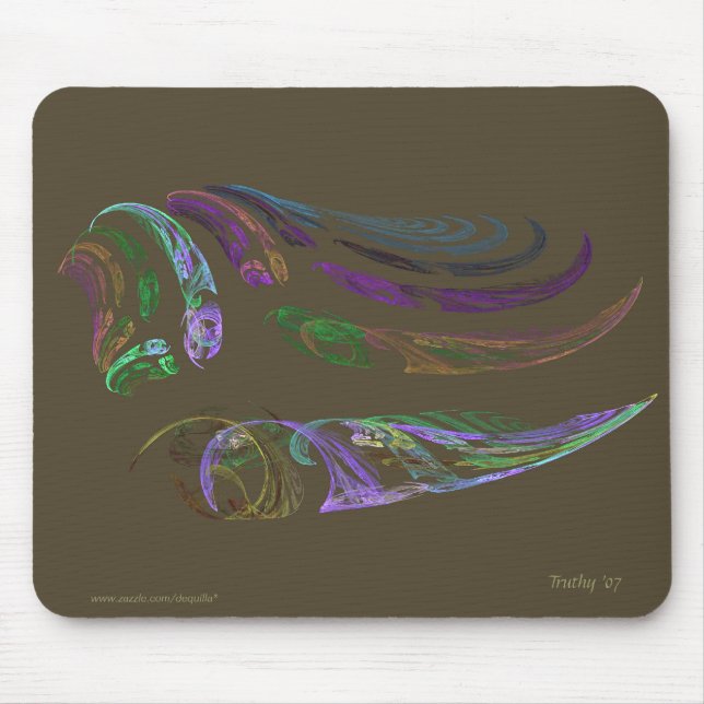 NATURE ABSTRACT MOUSE MAT (Front)