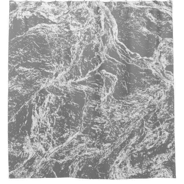 Nature Abstract Shower Curtain (Front)