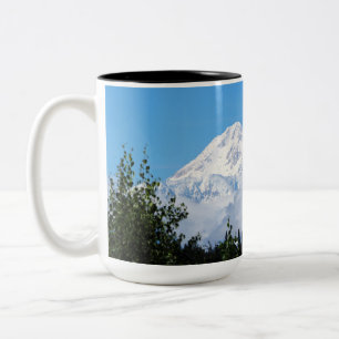 Nature Alaska Denali Scenery Photo Two-Tone Coffee Mug
