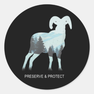 Nature & Animals - Environmental Protection Classic Round Sticker