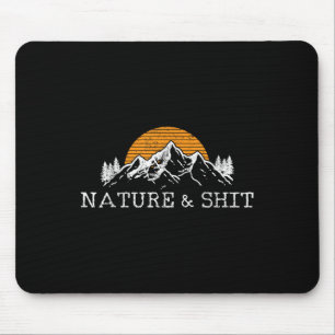 Nature &amp; - Funny Outdoor Mountains Camping Hik Mouse Mat