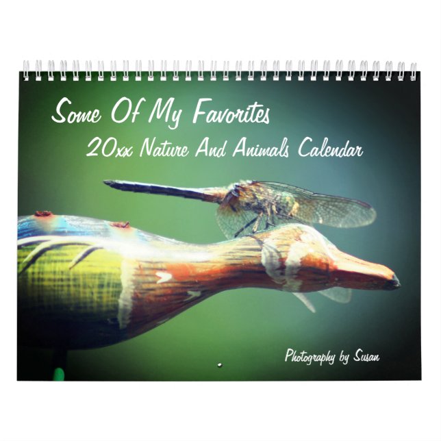 Nature And Animals Photography Calendar (Cover)