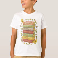 Nature and Book Lover Botanical Stack