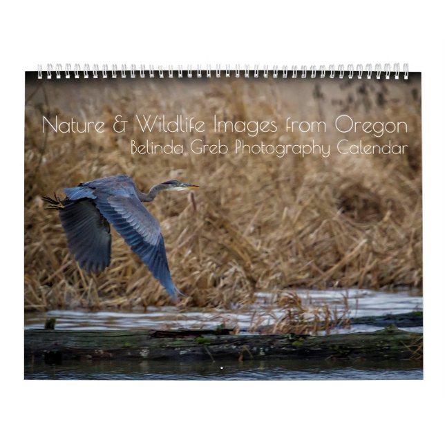 Nature and Wildlife Images from Oregon Calendar (Cover)