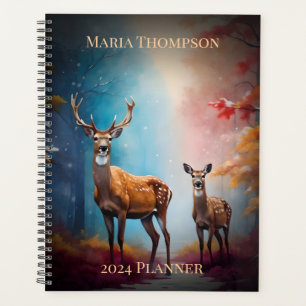 Nature Animal Personalised Custom Text Planner 