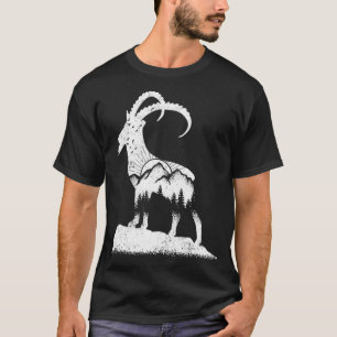 Nature Animals Ibe Deer Mountains Wilderness Gift T-Shirt