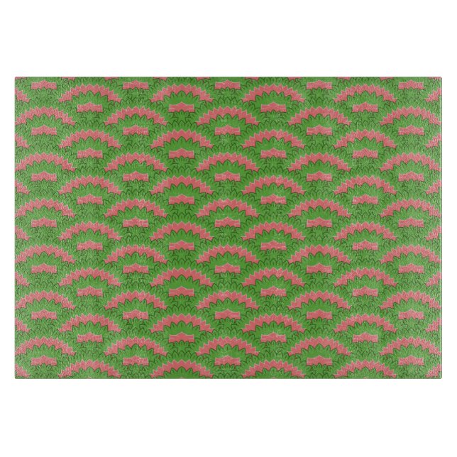 Nature Arches Glass Cutting Board (Front)