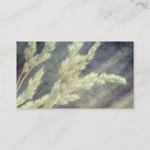 nature art business card template double sided