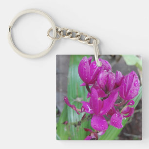 NATURE ART GIFT FOR NEW YEAR ,VALENTINE Photo Tile Key Ring