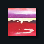 Nature at Peace II Canvas Print<br><div class="desc">Nature at Peace II by Joyce Combs. Abstract piece of art that almost appears to look like a sunset with the use of reds and oranges. | 158380FNE</div>