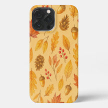 Nature autumn pattern