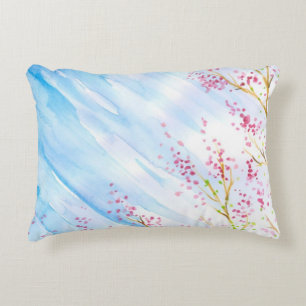 Nature background decorative cushion