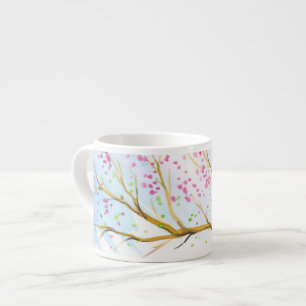 Nature background espresso cup