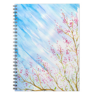 Nature background notebook