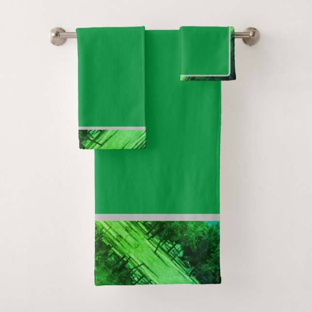 Nature Bath Towels Set var (Insitu)