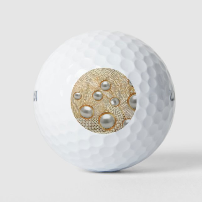 Nature Beauty Pearl Series #1-- Gulaga  Golf Balls (Front)
