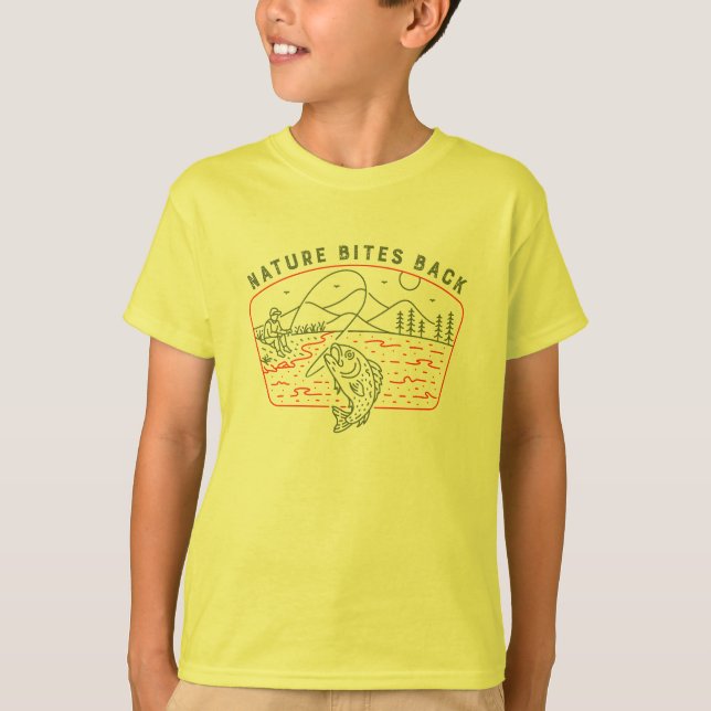 Nature Bites Back T-Shirt (Front)