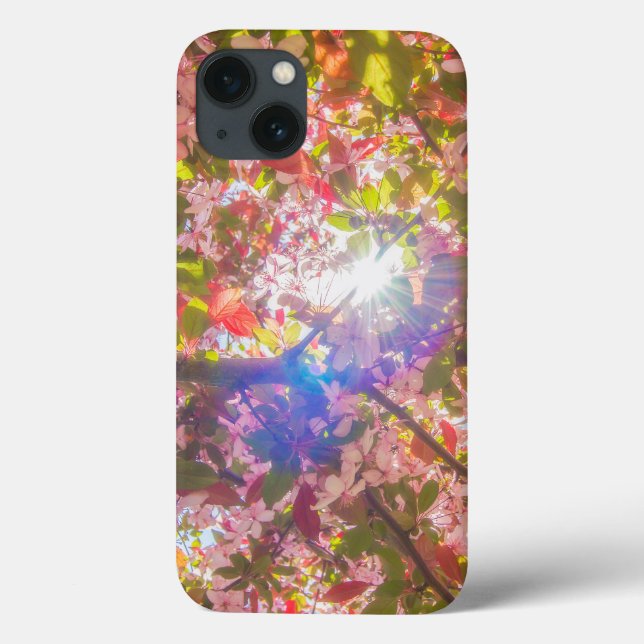  Nature blooms flowers light bloom sun Case-Mate iPhone Case (Back)