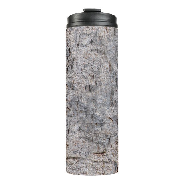 Nature Botanical Tree Bark Photo Thermal Tumbler (Front)