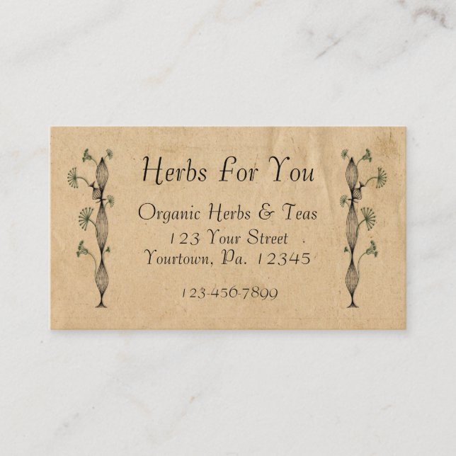 Nature Business Card (Front)