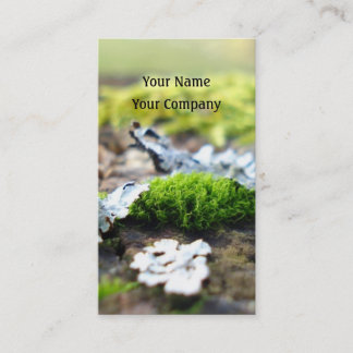 nature business card template