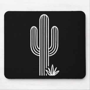 Nature Cacti Cute Western Desert Plant Saguaro Cac Mouse Mat