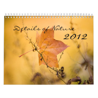 Nature Calendar 2012
